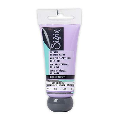 Sizzix Peinture acrylique crémeuse mate Effetz Lavender Dust 60 ml