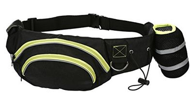 Kerbl Pet Cinturón Activo de Cintura de Entrenamiento, Negro