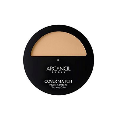 arcancil Cover Match Two Way Cake 410 Beige marfil polvo