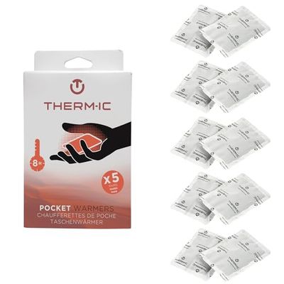 Thermic Pocket Warmer Aquecedor de mãos, 8 horas de calor, 5 pares