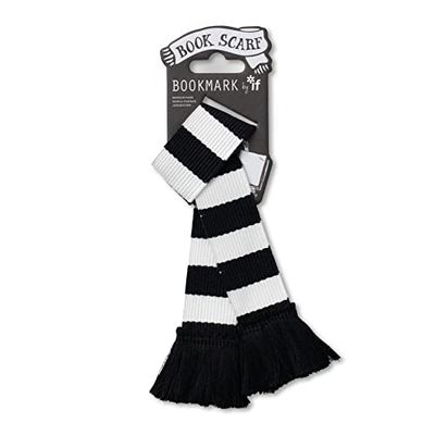 IF Segnalibro Foulard Libro - Bianco e Nero