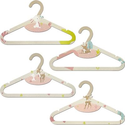 Dalber Percha Infantil Loving Deer Ciervo Gris Pack 8 uds. (2 x Modelo) - 31 cm