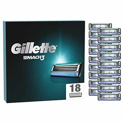 Gillette Mach3 Men's Razor Blades - 18 Replacement Blades