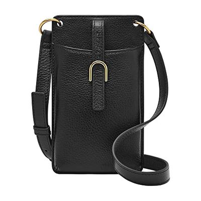 Fossil Vada - Bolso cruzado para teléfono, Negro -, Talla única