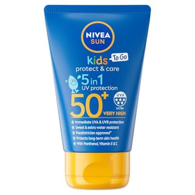 NIVEA Sun Kids Sun Cream for Children SPF 50+ Travel Size 50 ml