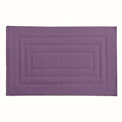 Today Tapis de Bain, Coton, Violine, 85x50 cm