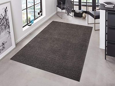 Hanse Home Pure tapijt, polypropyleen, antraciet, 140x200 cm