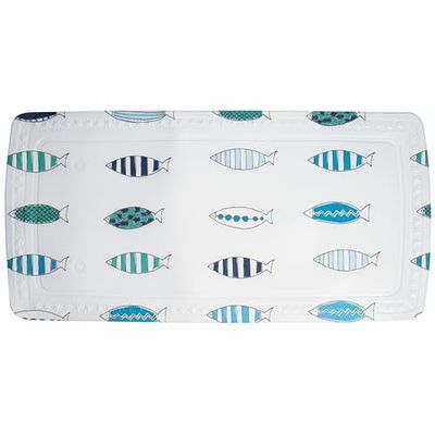 Spirella Santorini Blue wkładka do wanny 71 x 36 cm, plastikowa, niebieska, 71 x 36 cm