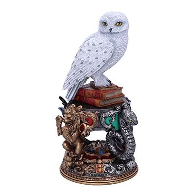 Nemesis Now officiellt licensierad Harry Potter Hedwig statyett, 22 cm, vit