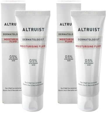 Altruist Moisturising Fluid 0.5% Hyaluronic Acid (Pack of 2)