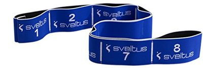 Sveltus - Elastiband - Fascia Elastica, Forza: 20 kg, Colore: Blu