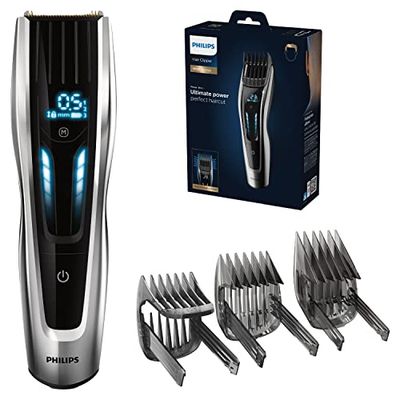 Philips HC9450/13 Series 9000 - Tagliacapelli con pettine motorizzato regolabile
