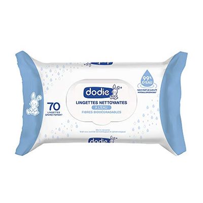 Dodie 3700763535555 PACCHETTI DA 70 SALVIETTE ALL'ACQUA