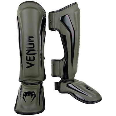 Venum Elite caneleiras, unissexo adulto, caqui / preto, L