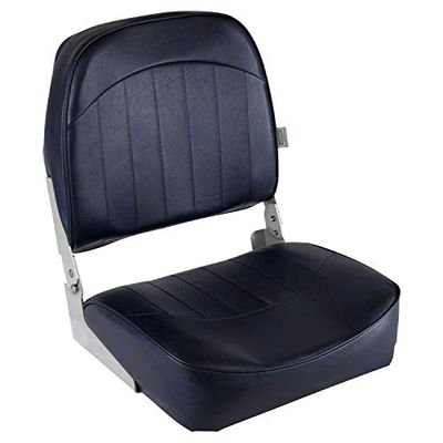 Wise 8WD734PLS-711 Siège de Bateau Standard à Dossier Bas, Bleu Marine