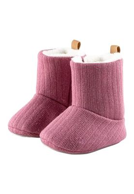 Sterntaler Fille Babystiefel Strickoptik Bottines bébé Aspect Tricot, 18 EU