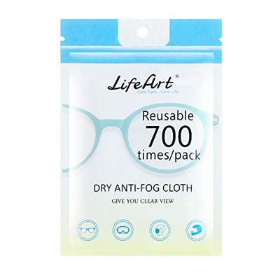 1 Pack Anti-Fog Wipe, Eyeglasses Cleaning Cloths, Cleaning Wipe for Eyeglasses, Tablets, Screens, Lens Wipe for Camera Lenses