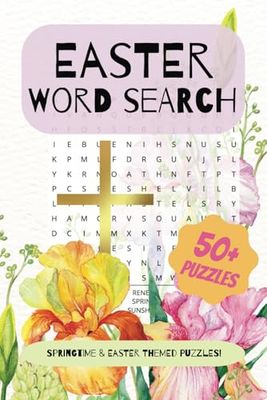 Easter & Spring Word Search Book: Joyful & Relaxing Puzzle Activity Gift for Adults, Alzheimer, Dementia, Neurodivergent, ADHD Individuals