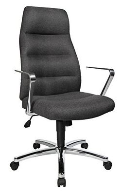 Topstar NC79RDC2 fotel szefa szefa, 63 x 64 x 124, materiał antracyt