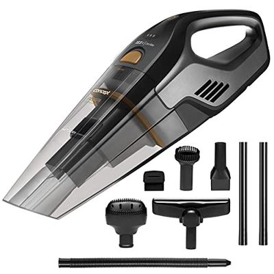 Concept Part_B09BJWTFQN Riser Extension VP4353 Aspirador de Mano 18,5 V, 110 W, 0.5 Liters, 75 Decibeles, Negro