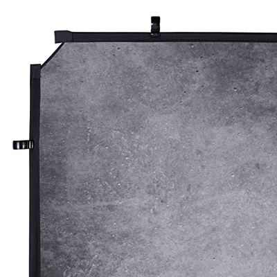Lastoliet van Manfrotto EzyFrame Vintage Achtergrond Cover 2x2.3m Rook