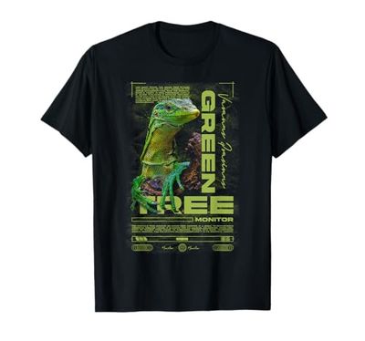 Green Tree Monitor de lagarto propietario de la marihuana de Camiseta