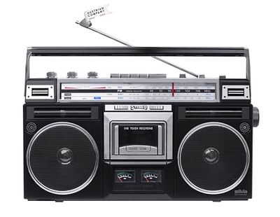 Silva Schneider PCR 1980 BT bärbar retro kassettinspelare med Bluetooth och inspelningsfunktion