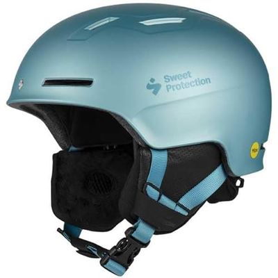 Sweet Protection Winder MIPS Helmet Jr Casco, Unisex Youth, Glacier Blue Metallic, Extra-Small