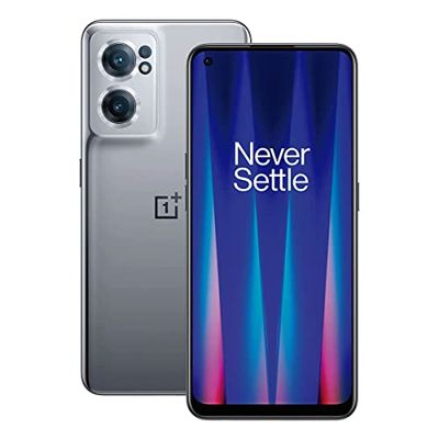 OnePlus Nord CE 2 5G 8 GB RAM 128 GB sim-vrije smartphone met drievoudige 64MP-AI-camera en 65W snelladen - 2 jaar garantie - Gray Mirror
