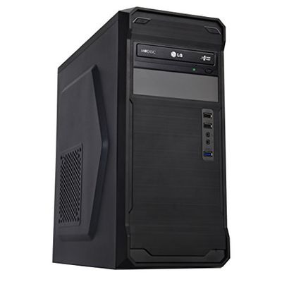 QUONTY Computer Intel I3-8100 ASUS H310M-D 8GB-2400MHZ 1TB DVDRW/scatola NOX KORE