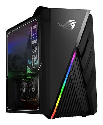 ASUS ROG Strix GA35 G35DX-SP004D Jeu de Bureau AMD Ryzen 7 5800X 32 Go de RAM, 1 to + 1 to SSD, NVIDIA RTX 3080 10 Go sans système d'exploitation Noir étoile