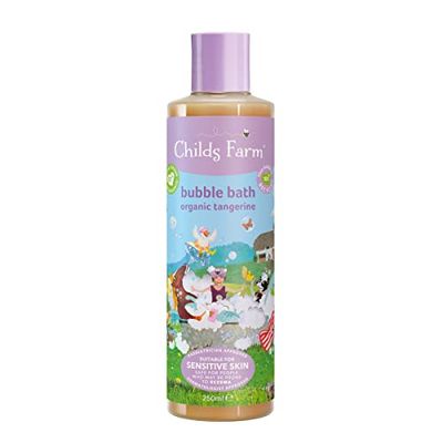 Childs Farm Bubble Bath Organic , Clear, Tangerine, citrus, 250 millilitre