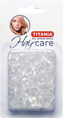 Polyband, 150 stuks, transparant, diameter ca. 2 cm, op blisterkaart 390 x 300 x 265 cm