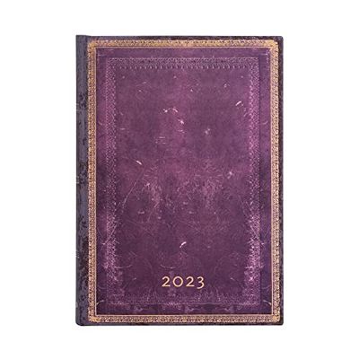 Paperblanks Diari 12 Mesi 2023 Anemone | Orizzontale | Mezzogiorno (130 × 180 mm)