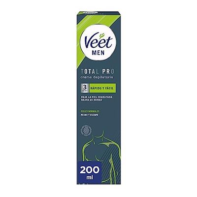 Veet Creme de depilação masculino para o corpo da pele normal, 200 ml
