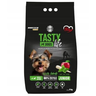 Pienso Biofeed Tasty Life Junior Small Cordero 8 kg - Marca: Biofeed - EAN: 5906744519813