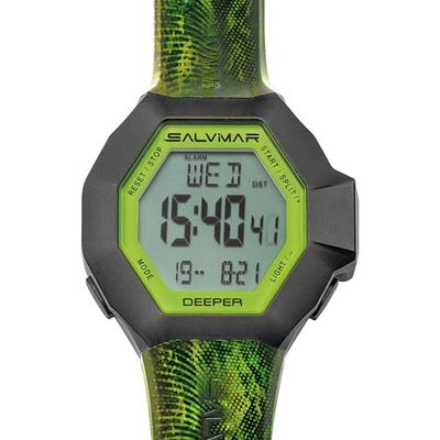Salvimar 8000P, Apneu-horloge, zwart