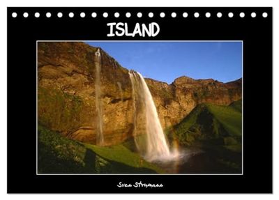 Island von Sven Strumann (Tischkalender 2024 DIN A5 quer), CALVENDO Monatskalender: Bilder aus Island