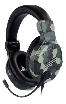 Official Licensed Camo Stereo Gaming Headset for PS4