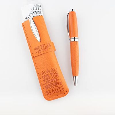 STYLOS BAMBOU Girls Bamboo Pen with Personalised Case