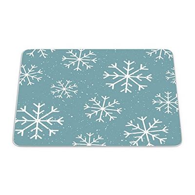 Bonamaison, Tappetino per mouse rettangolare, con stampa digitale, antiscivolo, per ufficio e casa, dimensioni: 22 x 18 cm