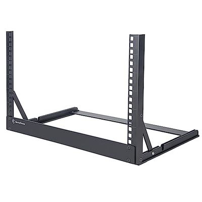 SilverStone SST-RK06U-OF 19 Zoll Desktop-Rack, offener Rahmen - 6U