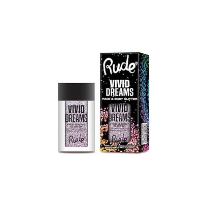 RUDE Vivid Dreams Face & Body Glitter en Multiverse : une explosion de brillance pour sublimer visage et corps