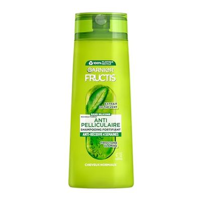 Garnier Fructis Shampoo antiforfora tè verde, 300 ml