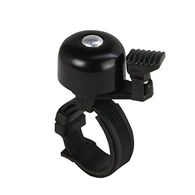 Fischer Mini Oversize, campainha para bicicleta unissexo para adulto, preto, tamanho único