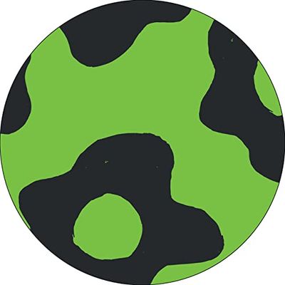 Bonateks, Round Digital Printed Mouse Pad, Non-Slip Base, for Office and Home, Diameter:22cm