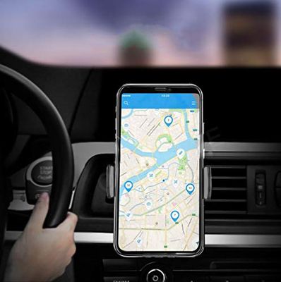 Iso Trade Accessoires Smartphones Merk Model Rotatable Car Vent Phone Holder met Verstelbare Hoofd Ventilatie 6044