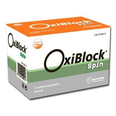 Oxiblock Spin 15 Sobres Beb Liq