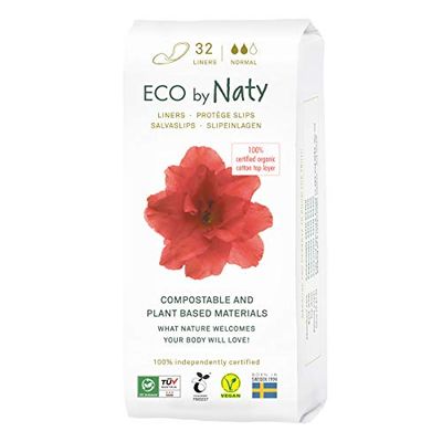 Eco by Naty, Salvaslip, normal, 32 unidades
