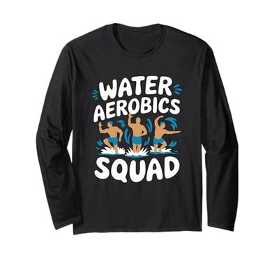 Acqua Aerobica Attivo Lifestyle Divertimento Maglia a Manica